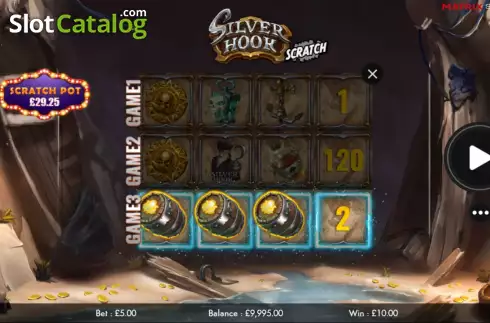 Скрин3. Silver Hook Scratch слот