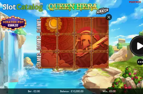 Скрин2. Queen Hera Scratch слот
