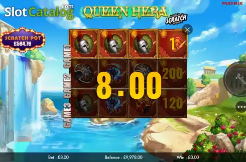 Скрин3. Queen Hera Scratch слот