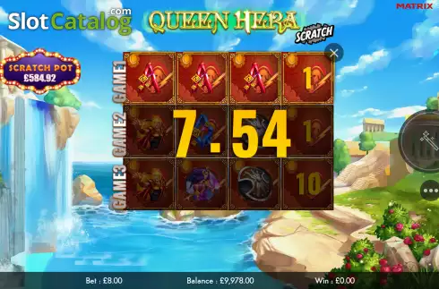 Скрин4. Queen Hera Scratch слот