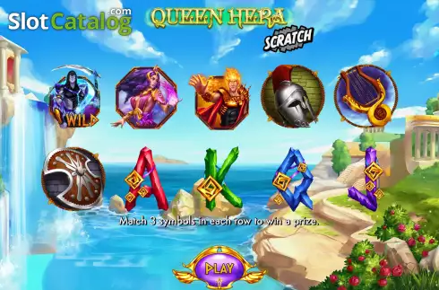 Скрин5. Queen Hera Scratch слот
