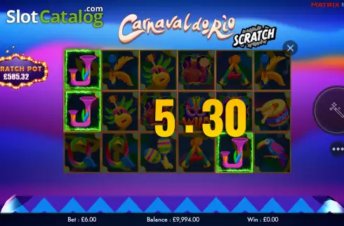 Скрин4. Carnaval do Rio Scratch слот