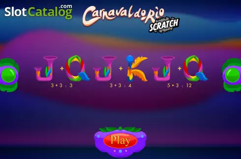 Скрин5. Carnaval do Rio Scratch слот