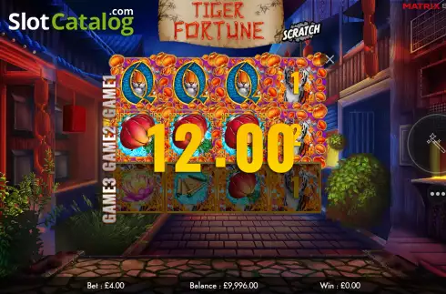 Скрин4. Tiger Fortune Scratch слот
