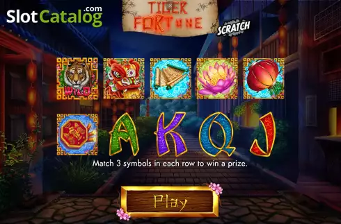 Скрин5. Tiger Fortune Scratch слот