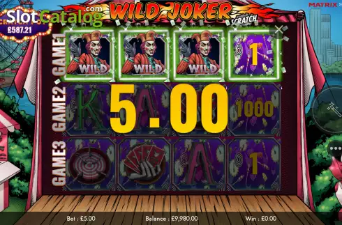Скрин4. Wild Joker Scratch слот