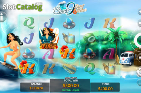 Скрин4. Cloud 9 Surf Bliss слот