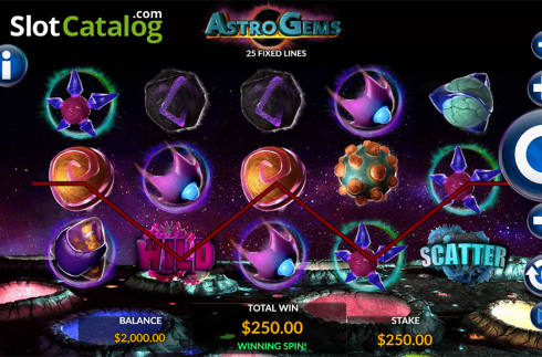 Скрин4. Astro Gems слот