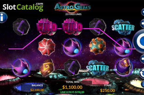 Скрин5. Astro Gems слот
