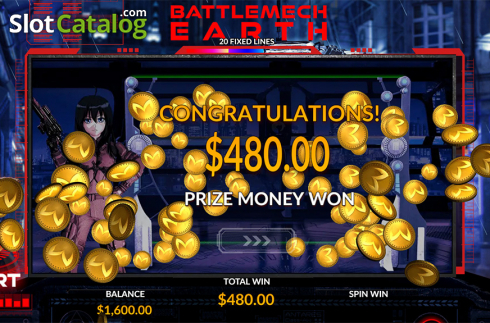 Скрин8. Battlemech Earth слот