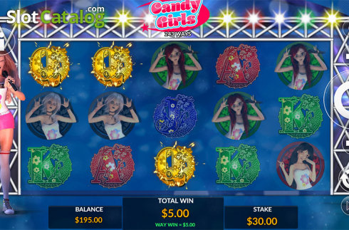 Скрин6. Candy Girls слот