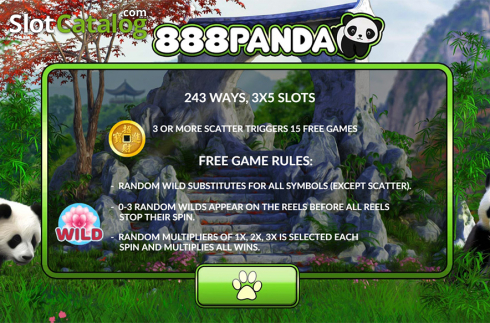 Скрин2. 888 Panda (Maverick) слот