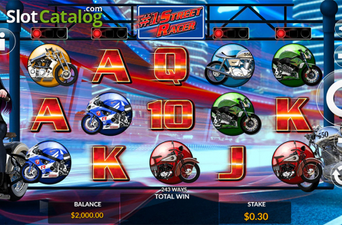 Скрин2. #1 Street Racer слот