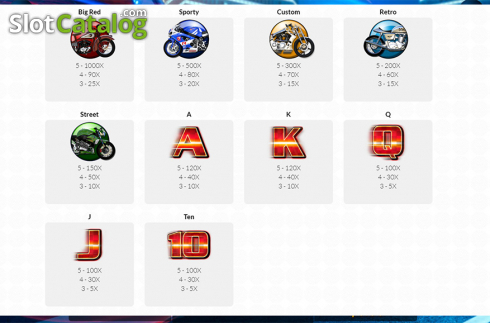 Скрин7. #1 Street Racer слот