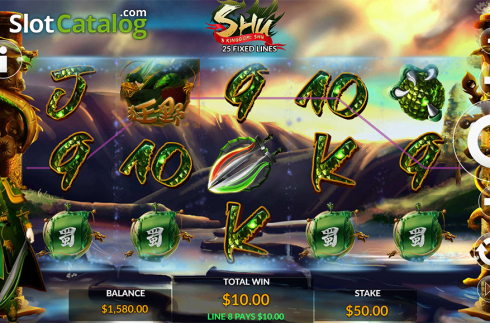 Скрин5. 3 Kingdom: Shu слот