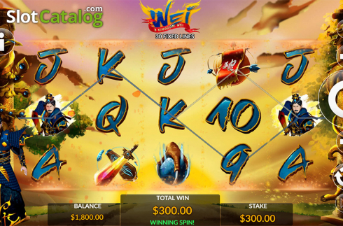 Скрин4. 3 Kingdom: Wei слот