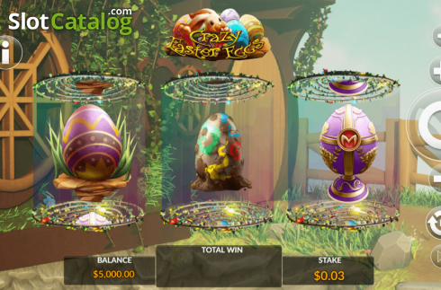 Скрин2. Crazy Easter Eggs слот