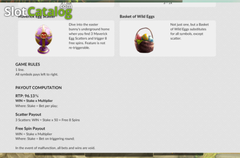 Скрин6. Crazy Easter Eggs слот