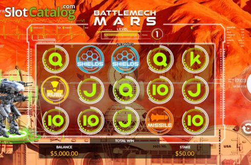 Скрин2. Battlemech Mars слот