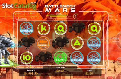Скрин3. Battlemech Mars слот