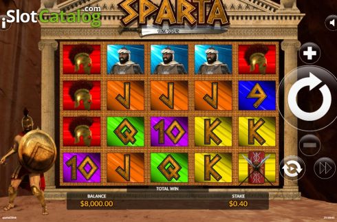 Скрин2. Sparta (Maverick) слот