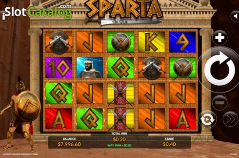 Скрин5. Sparta (Maverick) слот
