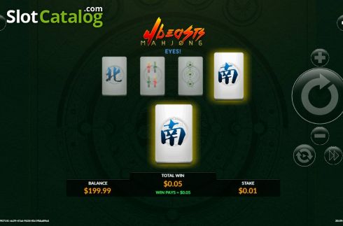 Скрин3. 4 Beasts Mahjong слот