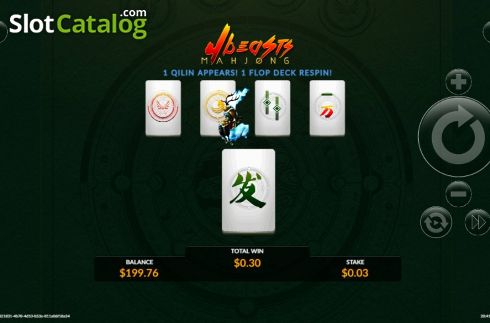Скрин4. 4 Beasts Mahjong слот