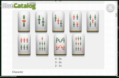Скрин8. 4 Beasts Mahjong слот