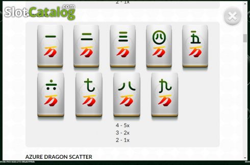 Скрин9. 4 Beasts Mahjong слот