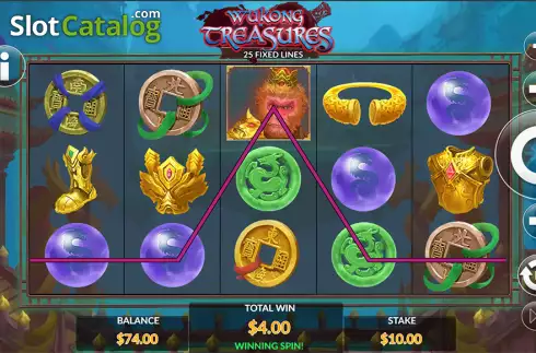 Скрин7. Wukong Treasures слот
