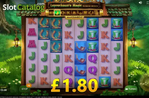 Скрин4. Leprechaun's Magic Power Reels слот