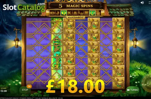 Скрин8. Leprechaun's Magic Power Reels слот