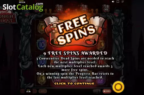 Скрин7. Midnight Thirst Deadspins слот