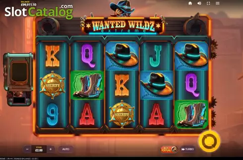 Скрин3. Wanted Wildz Extreme слот