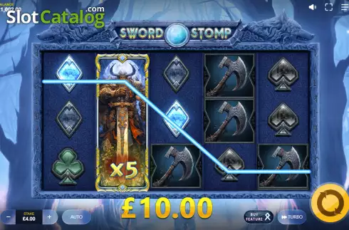 Скрин3. Sword Stomp слот