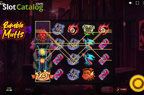 Скрин3. Rumble Mutts слот
