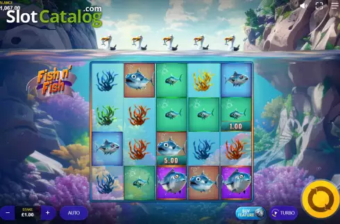 Скрин2. Fish n' Fish слот