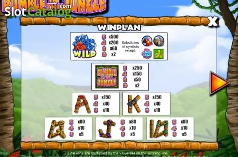 Скрин6. Rumble in the Jungle слот