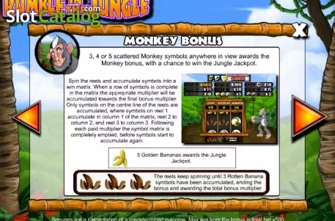 Скрин8. Rumble in the Jungle слот