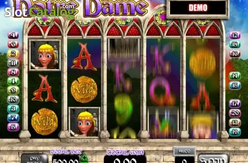 Скрин6. Notre Dame слот