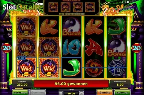 Скрин8. Dragons Wildfire слот