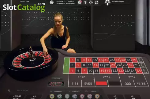 Скрин2. Chroma Key Roulette слот