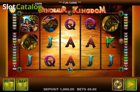 Скрин2. Dinosaur Kingdom слот