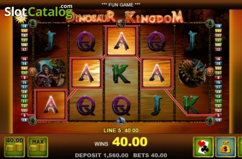 Скрин3. Dinosaur Kingdom слот