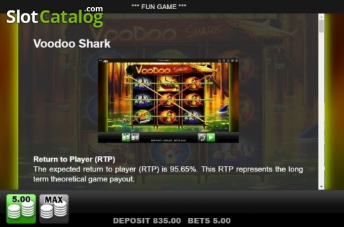 Скрин7. Voodoo Shark слот