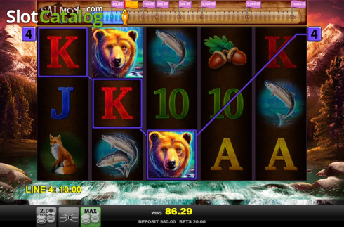 Скрин4. Salmon Catch слот