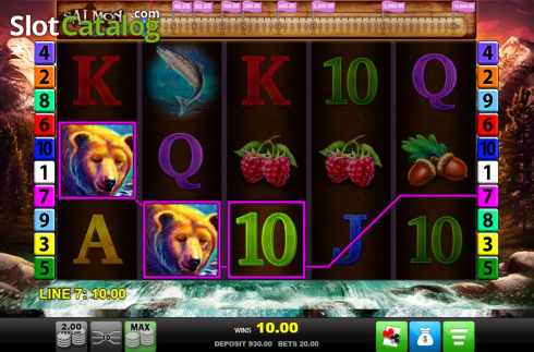 Скрин5. Salmon Catch слот