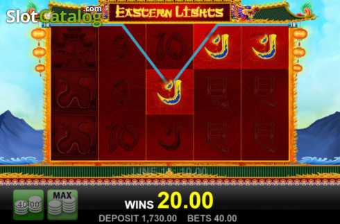 Скрин5. Eastern Lights слот