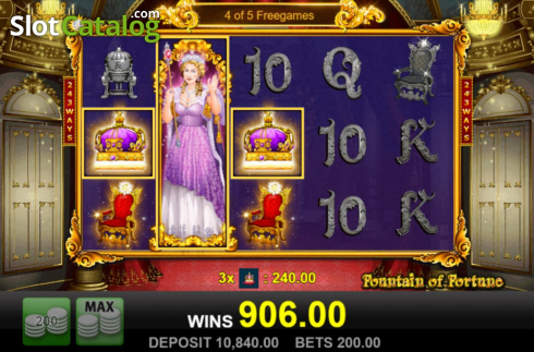 Скрин7. Fountain of Fortune (Merkur) слот